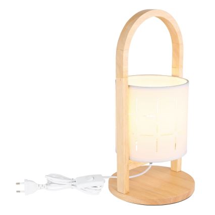 Globo - Stolní lampa 1xE14/40W/230V bílá