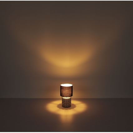 Globo - Stolní lampa 1xE14/40W/230V černá/zlatá