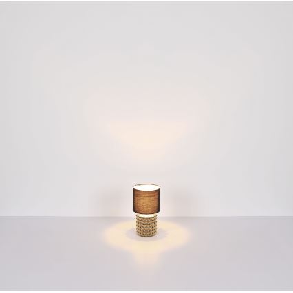 Globo - Stolní lampa 1xE14/40W/230V černá/zlatá