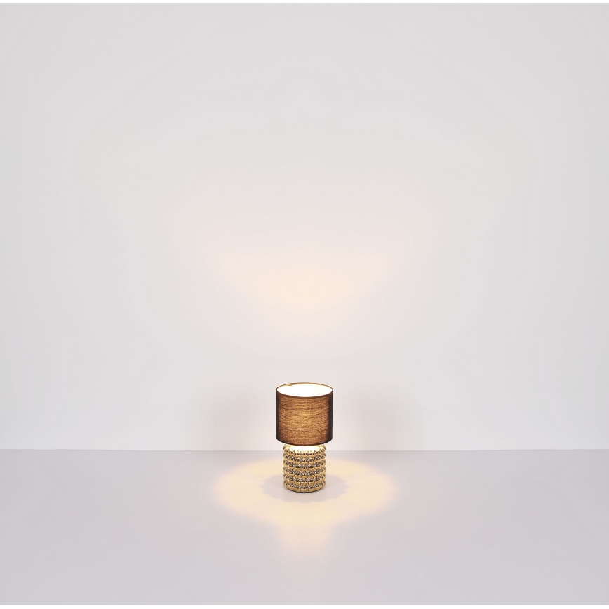 Globo - Stolní lampa 1xE14/40W/230V černá/zlatá