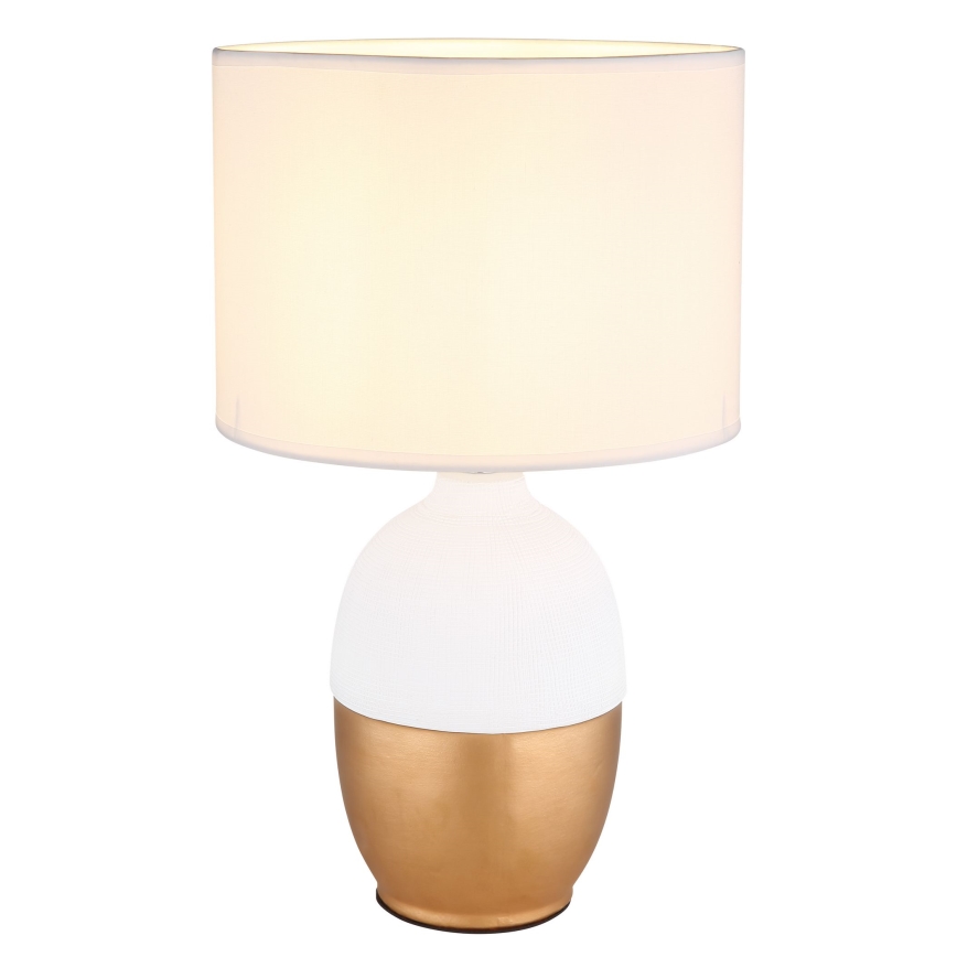 Globo - Stolní lampa 1xE14/40W/230V bílá