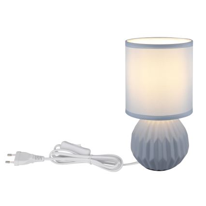 Globo - Stolní lampa 1xE14/40W/230V modrá