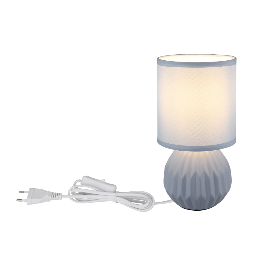 Globo - Stolní lampa 1xE14/40W/230V modrá