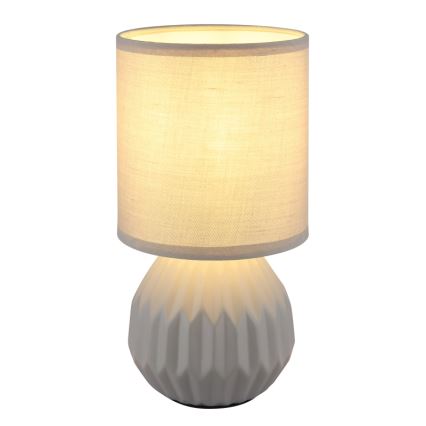 Globo - Stolní lampa 1xE14/40W/230V šedá