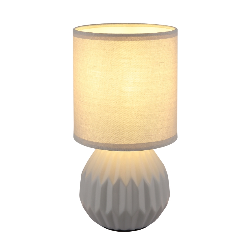 Globo - Stolní lampa 1xE14/40W/230V šedá