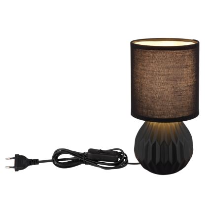 Globo - Stolní lampa 1xE14/40W/230V černá