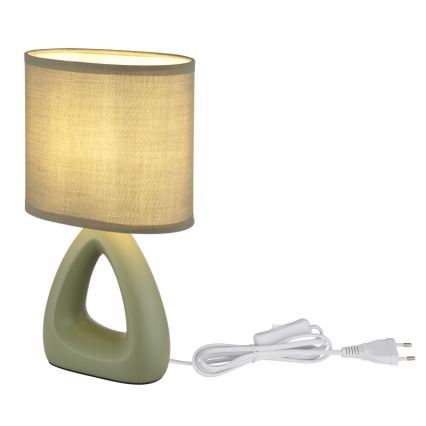 Globo - Stolní lampa 1xE14/40W/230V zelená