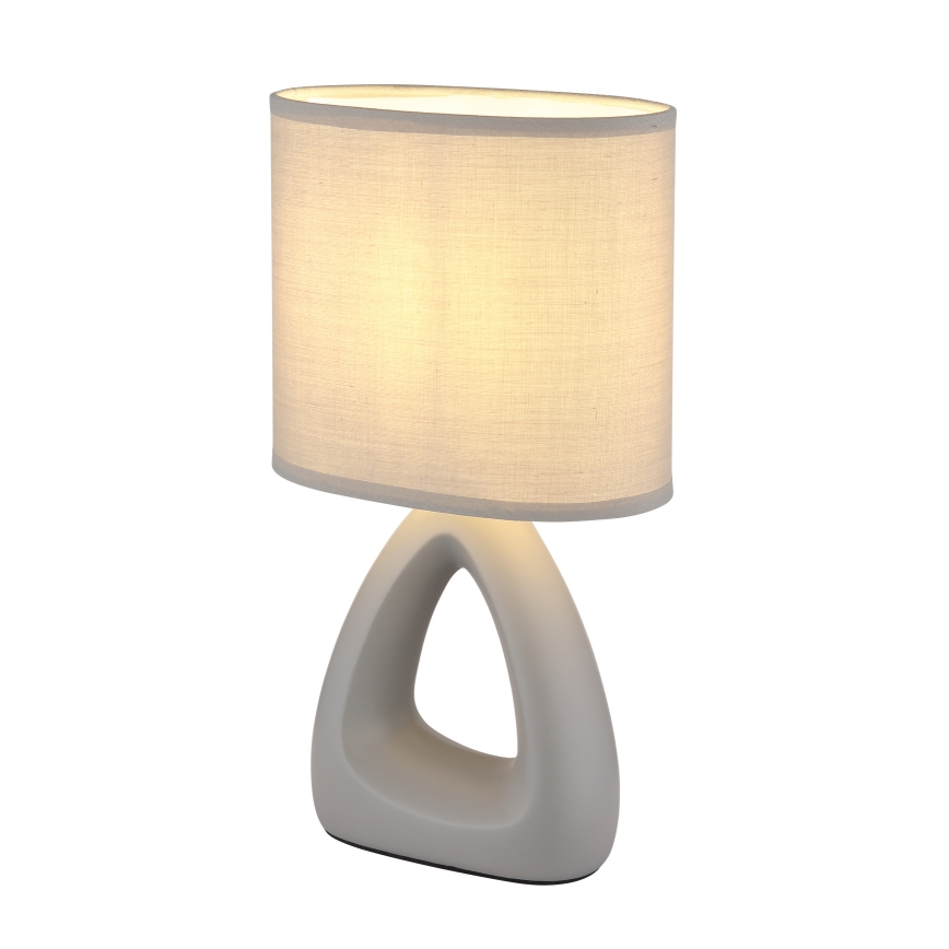 Globo - Stolní lampa 1xE14/40W/230V šedá