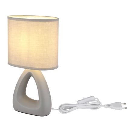 Globo - Stolní lampa 1xE14/40W/230V šedá