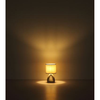 Globo - Stolní lampa 1xE14/40W/230V šedá