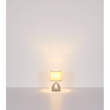 Globo - Stolní lampa 1xE14/40W/230V šedá