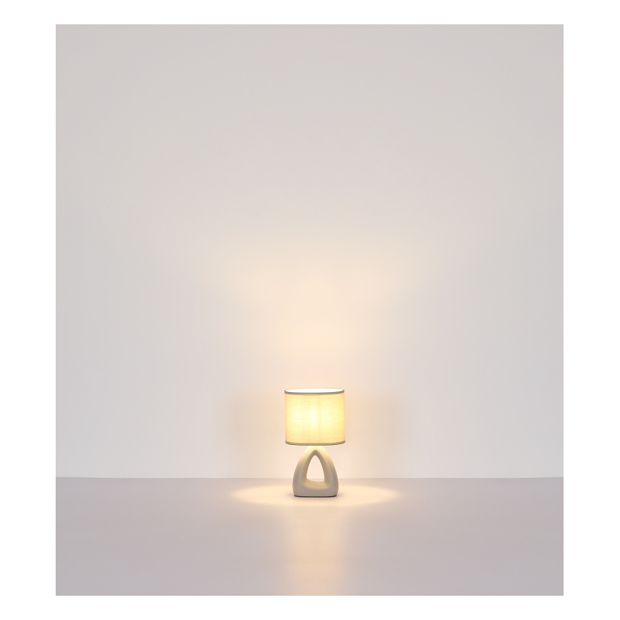 Globo - Stolní lampa 1xE14/40W/230V šedá