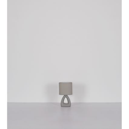 Globo - Stolní lampa 1xE14/40W/230V šedá