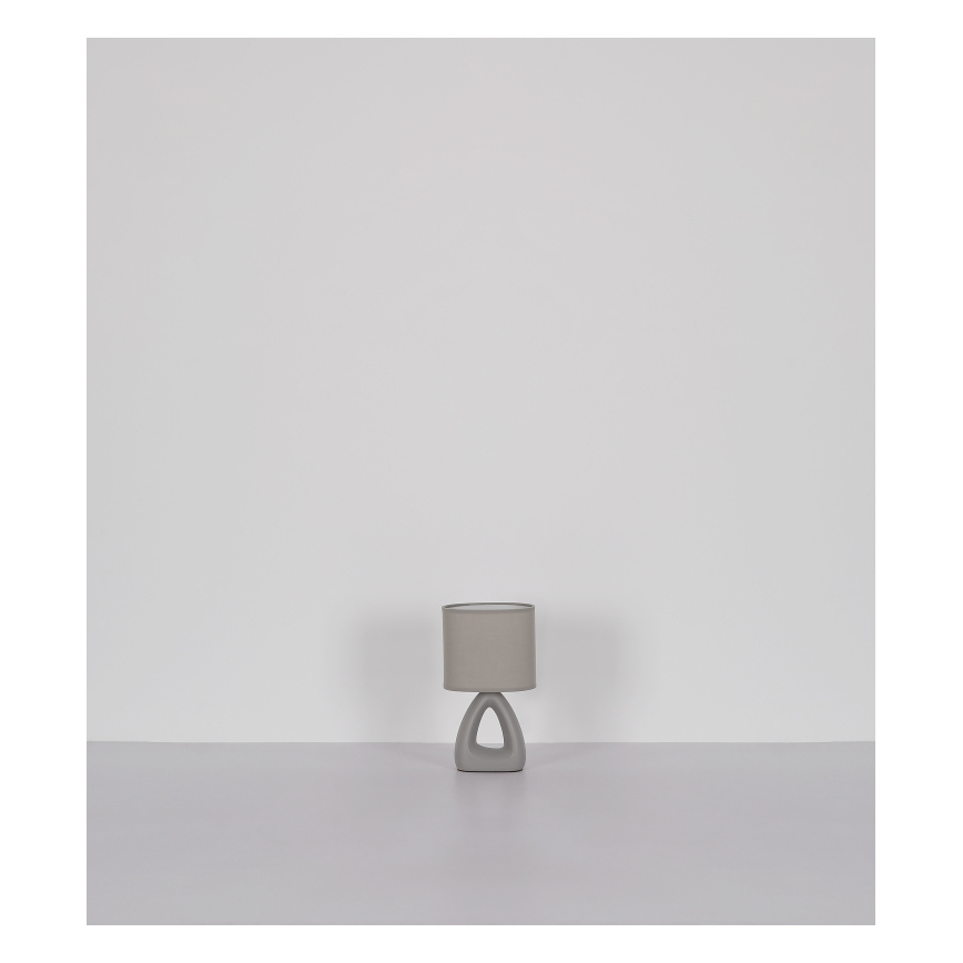 Globo - Stolní lampa 1xE14/40W/230V šedá