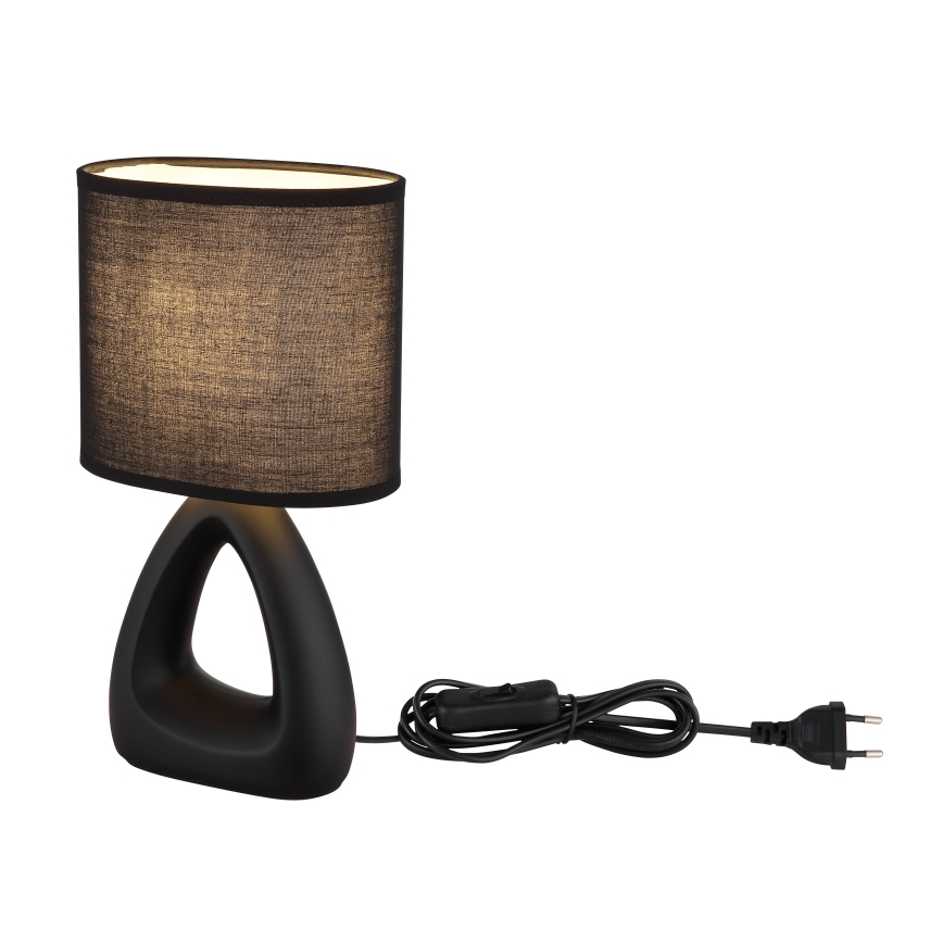 Globo - Stolní lampa 1xE14/40W/230V černá