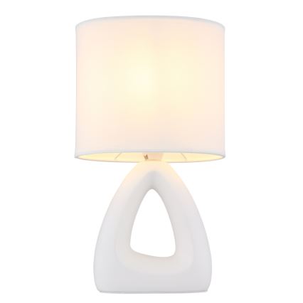 Globo - Stolní lampa 1xE14/40W/230V bílá