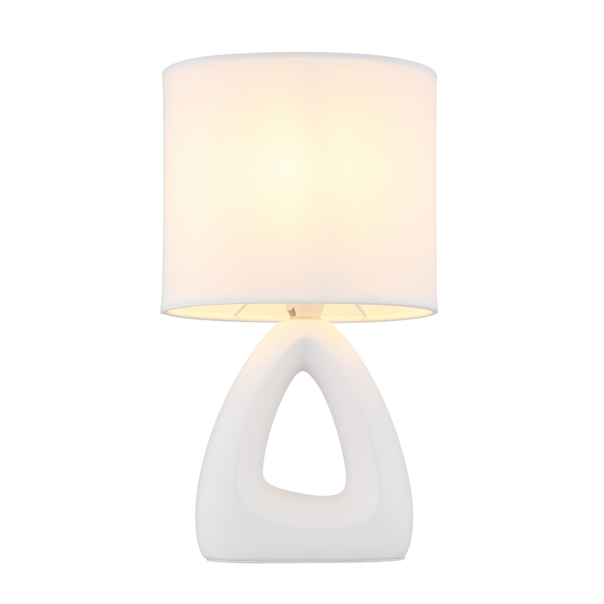 Globo - Stolní lampa 1xE14/40W/230V bílá