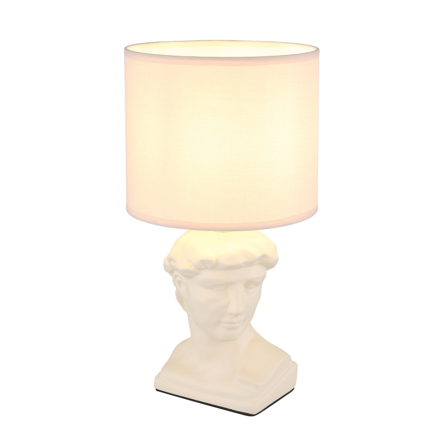 Globo - Stolní lampa 1xE14/40W/230V krémová