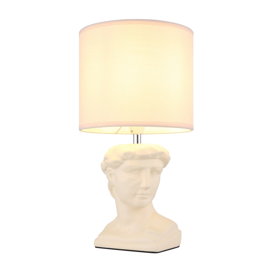 Globo - Stolní lampa 1xE14/40W/230V krémová