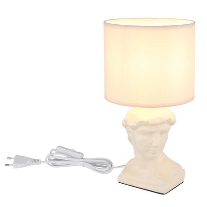 Globo - Stolní lampa 1xE14/40W/230V krémová