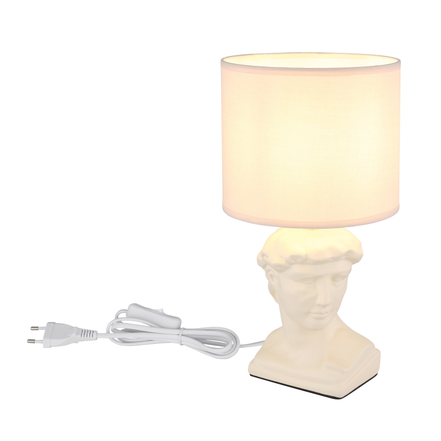 Globo - Stolní lampa 1xE14/40W/230V krémová