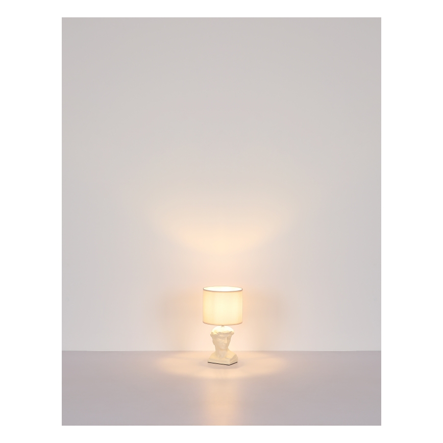Globo - Stolní lampa 1xE14/40W/230V krémová