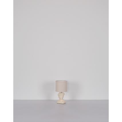 Globo - Stolní lampa 1xE14/40W/230V krémová