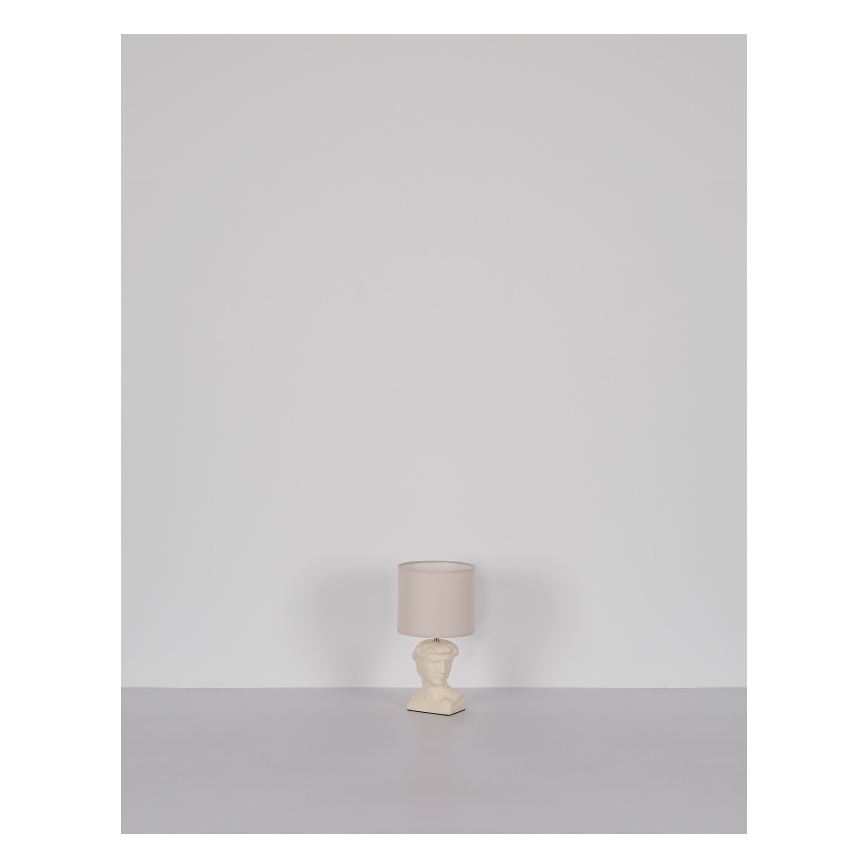 Globo - Stolní lampa 1xE14/40W/230V krémová