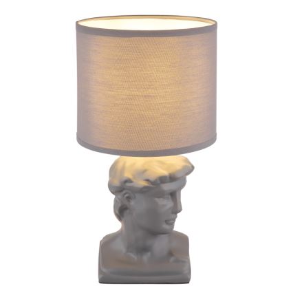 Globo - Stolní lampa 1xE14/40W/230V šedá
