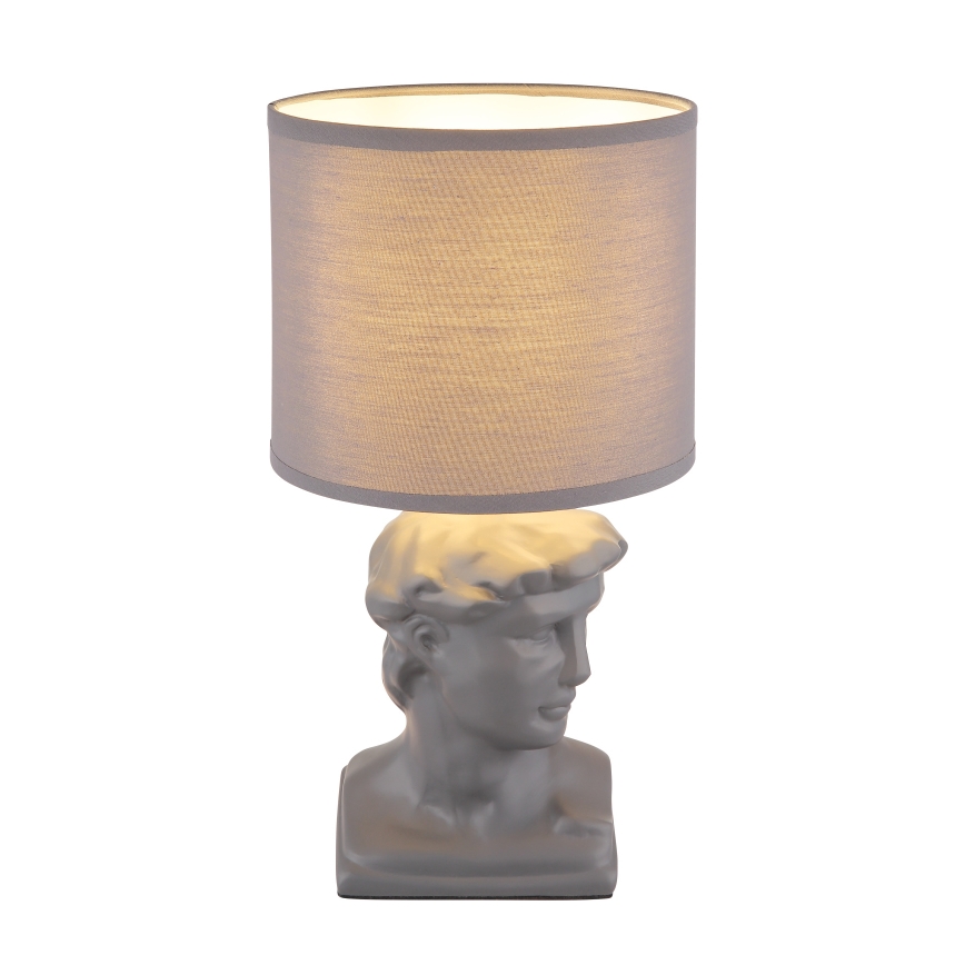 Globo - Stolní lampa 1xE14/40W/230V šedá