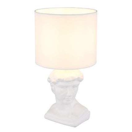 Globo - Stolní lampa 1xE14/40W/230V bílá