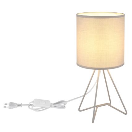 Globo - Stolní lampa 1xE14/40W/230V šedá