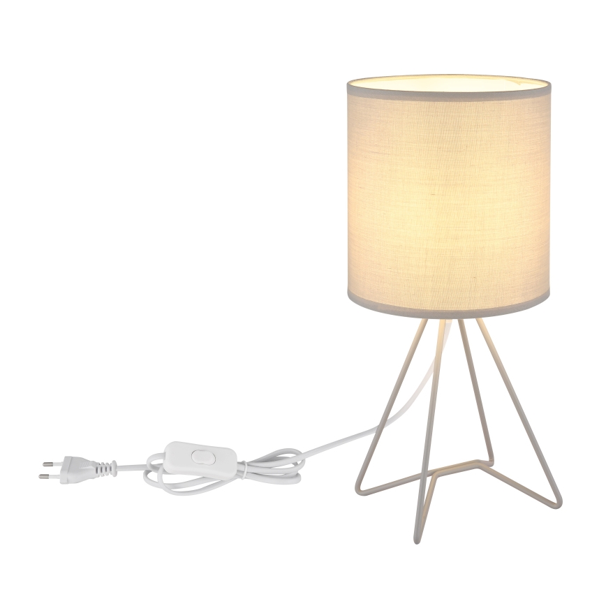 Globo - Stolní lampa 1xE14/40W/230V šedá