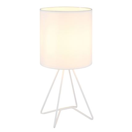 Globo - Stolní lampa 1xE14/40W/230V bílá