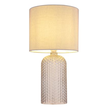 Globo - Stolní lampa 1xE27/60W/230V šedá