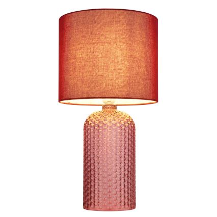 Globo - Stolní lampa 1xE27/60W/230V červená