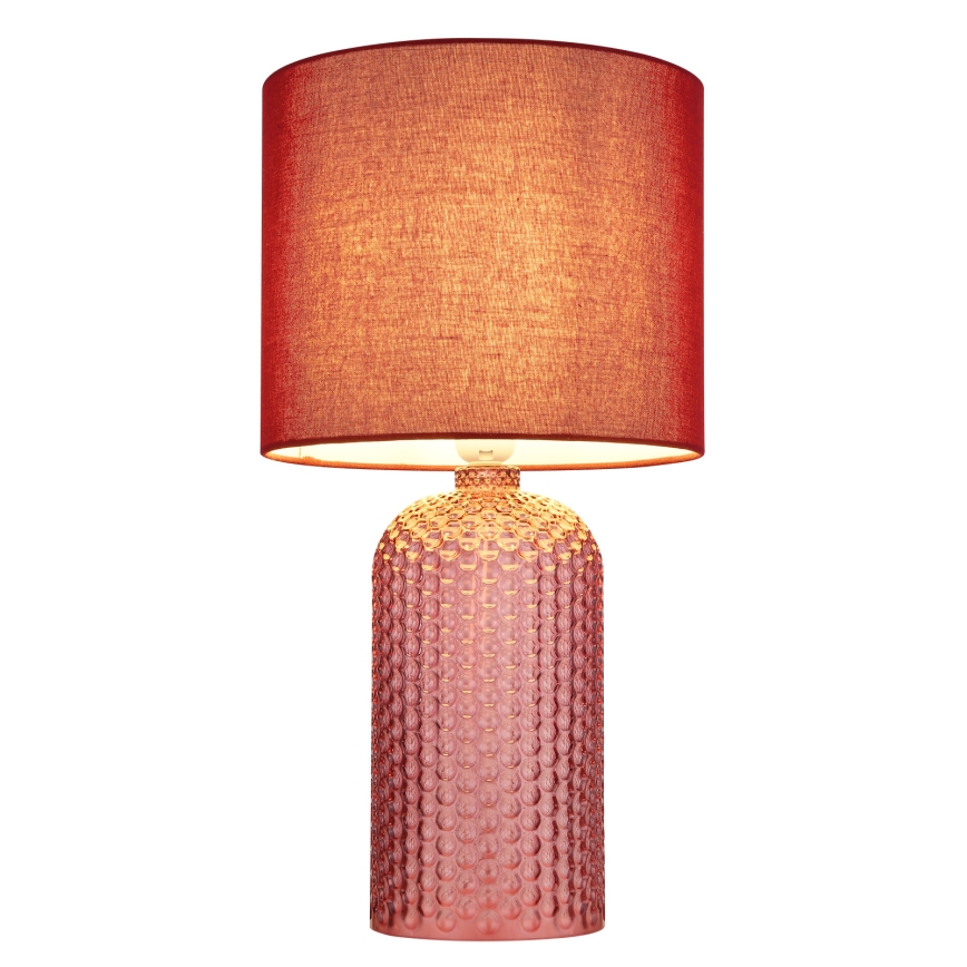 Globo - Stolní lampa 1xE27/60W/230V červená