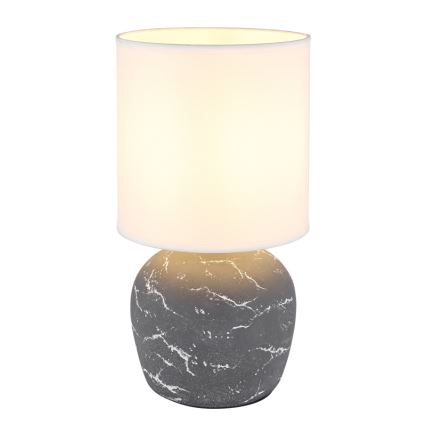 Globo - Stolní lampa 1xE14/40W/230V šedá