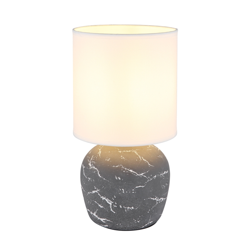 Globo - Stolní lampa 1xE14/40W/230V šedá