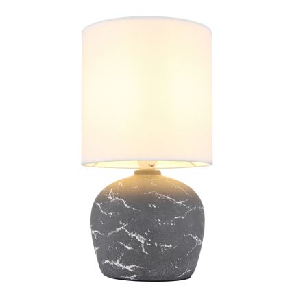 Globo - Stolní lampa 1xE14/40W/230V šedá