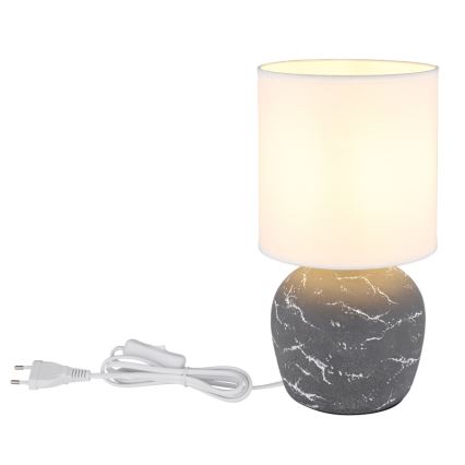 Globo - Stolní lampa 1xE14/40W/230V šedá