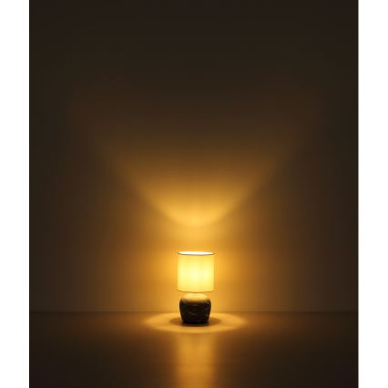 Globo - Stolní lampa 1xE14/40W/230V šedá