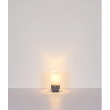 Globo - Stolní lampa 1xE14/40W/230V šedá
