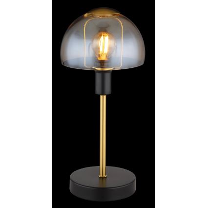 Globo - Stolní dotyková lampa 1xE14/25W/230V černá/zlatá