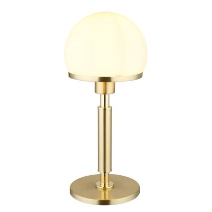 Globo - Stolní lampa 1xE27/40W/230V zlatá