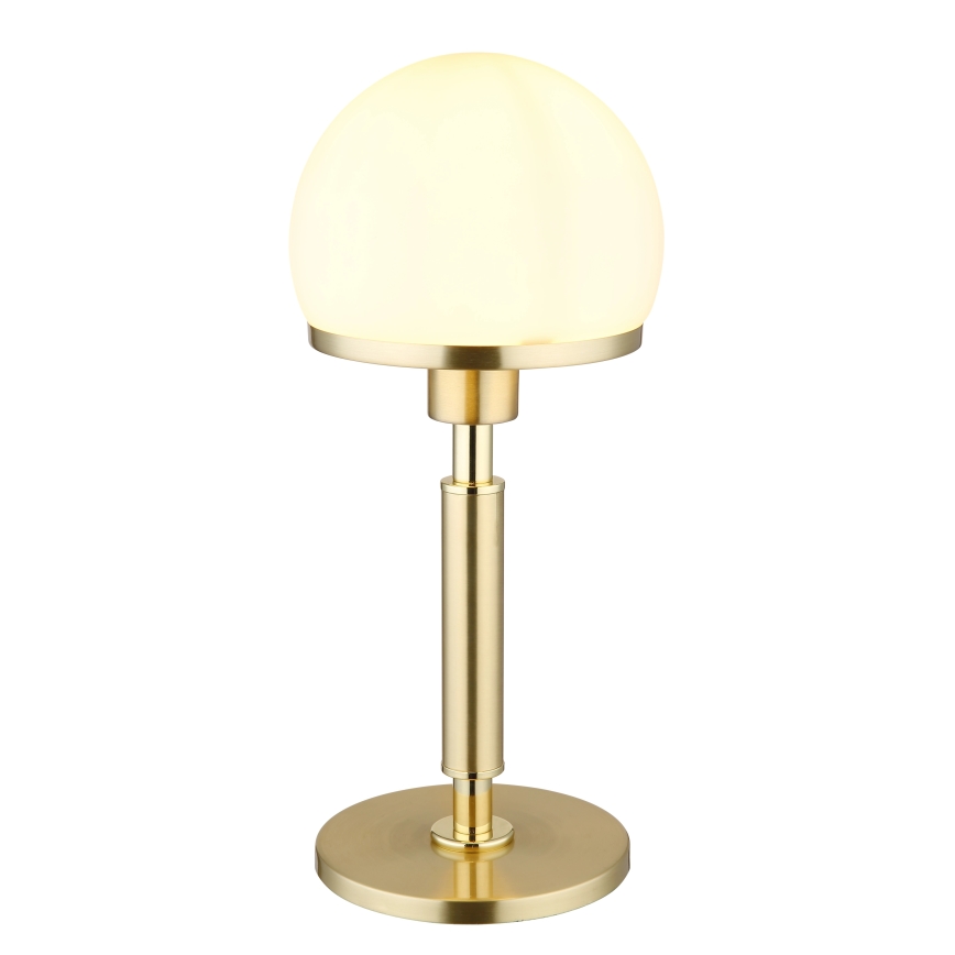 Globo - Stolní lampa 1xE27/40W/230V zlatá