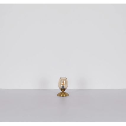 Globo - Stolní dotyková lampa 1xE14/25W/230V mosaz