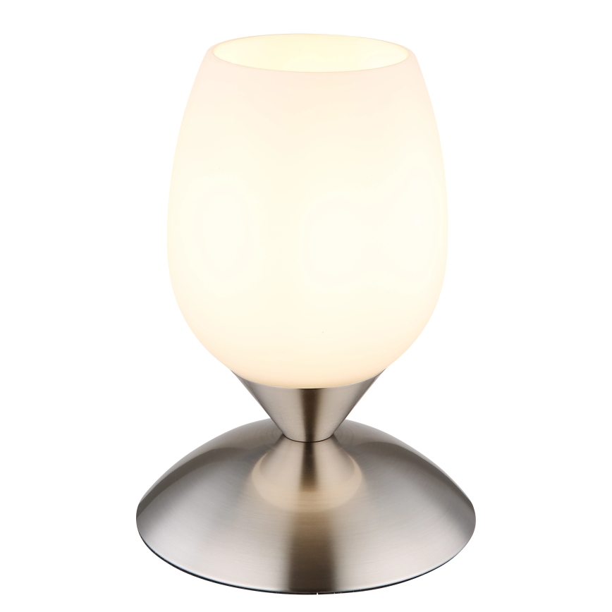Globo - Stolní dotyková lampa 1xE14/25W/230V matný chrom