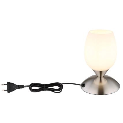 Globo - Stolní dotyková lampa 1xE14/25W/230V matný chrom