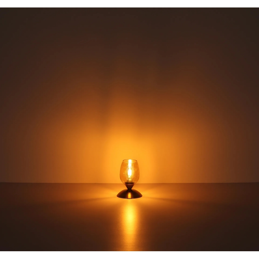 Globo - Stolní dotyková lampa 1xE14/25W/230V černá